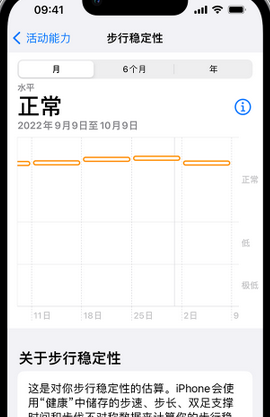 源城iPhone手机维修如何在iPhone开启'步行稳定性通知'