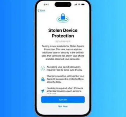 源城苹果授权维修店分享被盗设备保护功能开启方法 