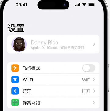 源城appleID维修服务iPhone设置中Apple ID显示为灰色无法使用 