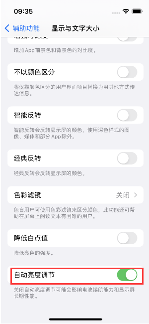 源城苹果15维修店分享iPhone 15 Pro系列屏幕亮度 