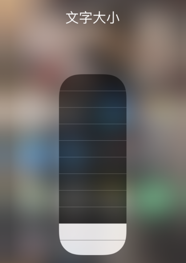 源城苹果手机维修分享小技巧：在 iPhone 控制中心快速调节字体大小 